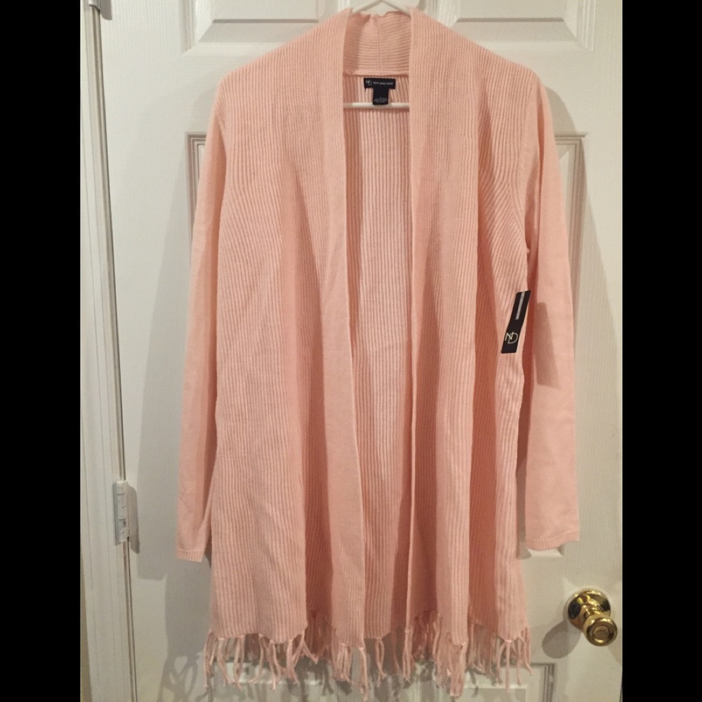 Light Pink Cardigan. New with tags